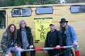 with Nektar (fortunately not our tourbus :-)